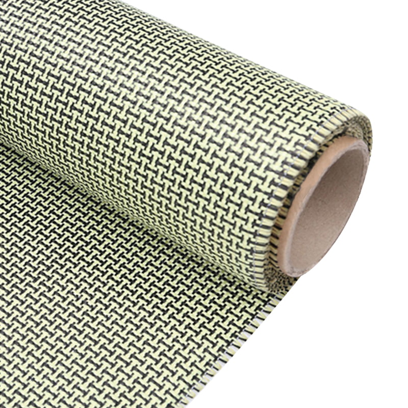 Žltá/čierna zmes aramid uhlíka I-lúča