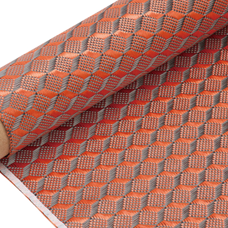 Červená/čierna tkanina uhlíkových vlákien zmiešaná uhlíkom Červená/čierna tkanina uhlíkových vlákien zmiešaná uhlíkom